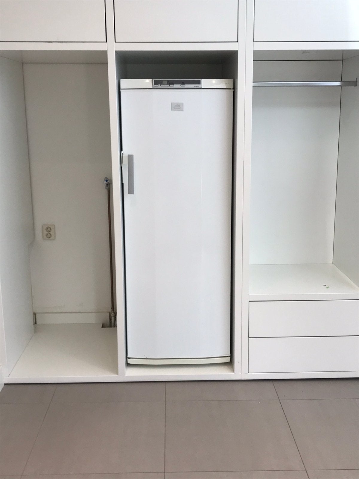 Zeer nette vriezer AEG Electrolux, Witgoed en Apparatuur, Vriezers en Diepvrieskisten, Ophalen, Gebruikt, 60 tot 90 cm, 160 cm of meer