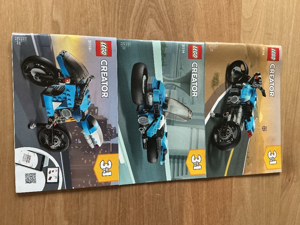 Lego Creator 31114 Superbike - Complete set met instructies, Lego, Compleet, Ophalen of Verzenden, Zo goed als nieuw