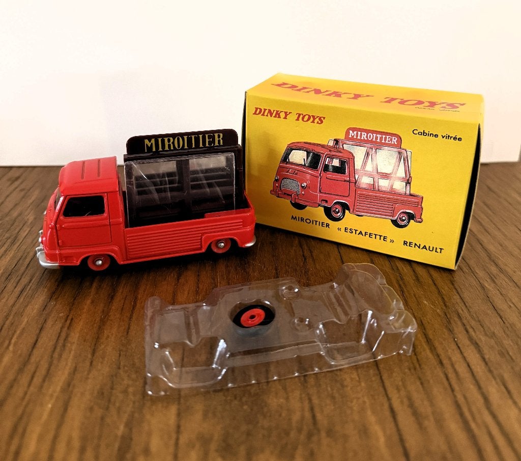 Dinky Toys Miroitier Estafette Renault nr A(Atlas Editions)., Hobby en Vrije tijd, Ophalen, Zo goed als nieuw, Auto, Dinky Toys