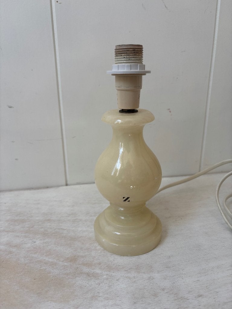Lampenvoet vintage marmer, Ophalen of Verzenden, Vintage