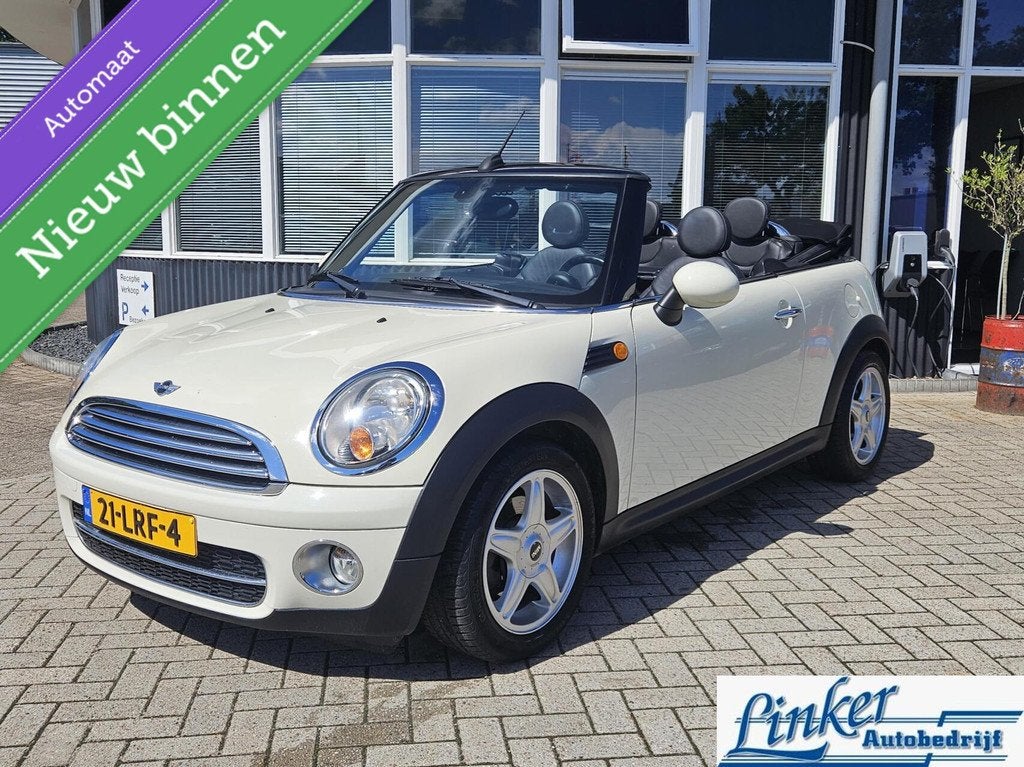 Mini Cabrio 1.6 Cooper Chili /Stoelverw /NL-AUTO/NIEUWE APK/, Euro 5, 15 km/l, Gebruikt, 4 cilinders
