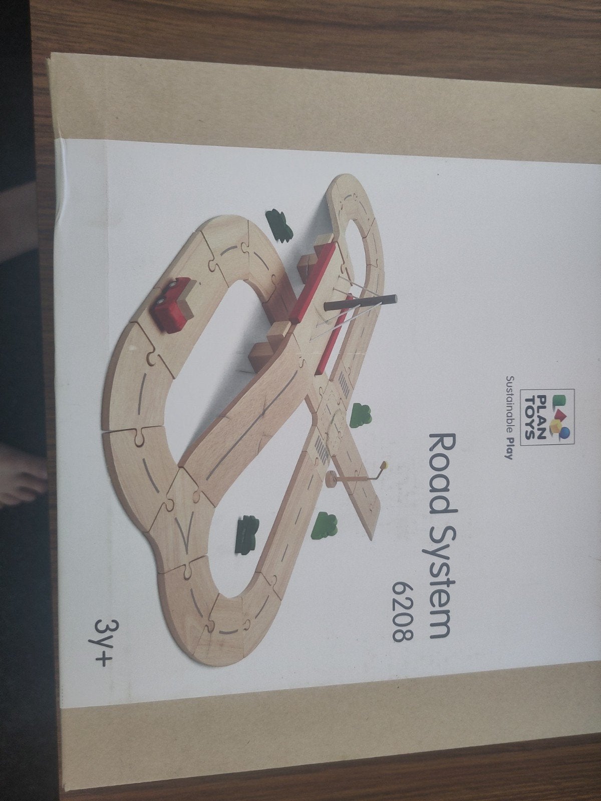Plantoys Road System 6208 - Massief Houten Wegenset, Kinderen en Baby's, Ophalen of Verzenden, Nieuw, Overige typen
