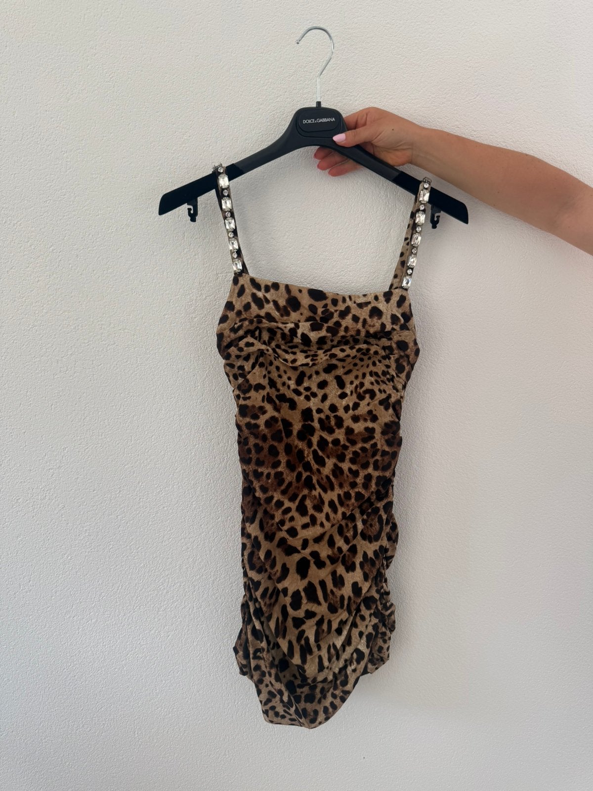 Dolce & Gabbana luipaard jurk NEW collection, Kleding | Dames, Jurken, Meerkleurig, Nieuw, Ophalen of Verzenden, Maat 34 (XS) of kleiner