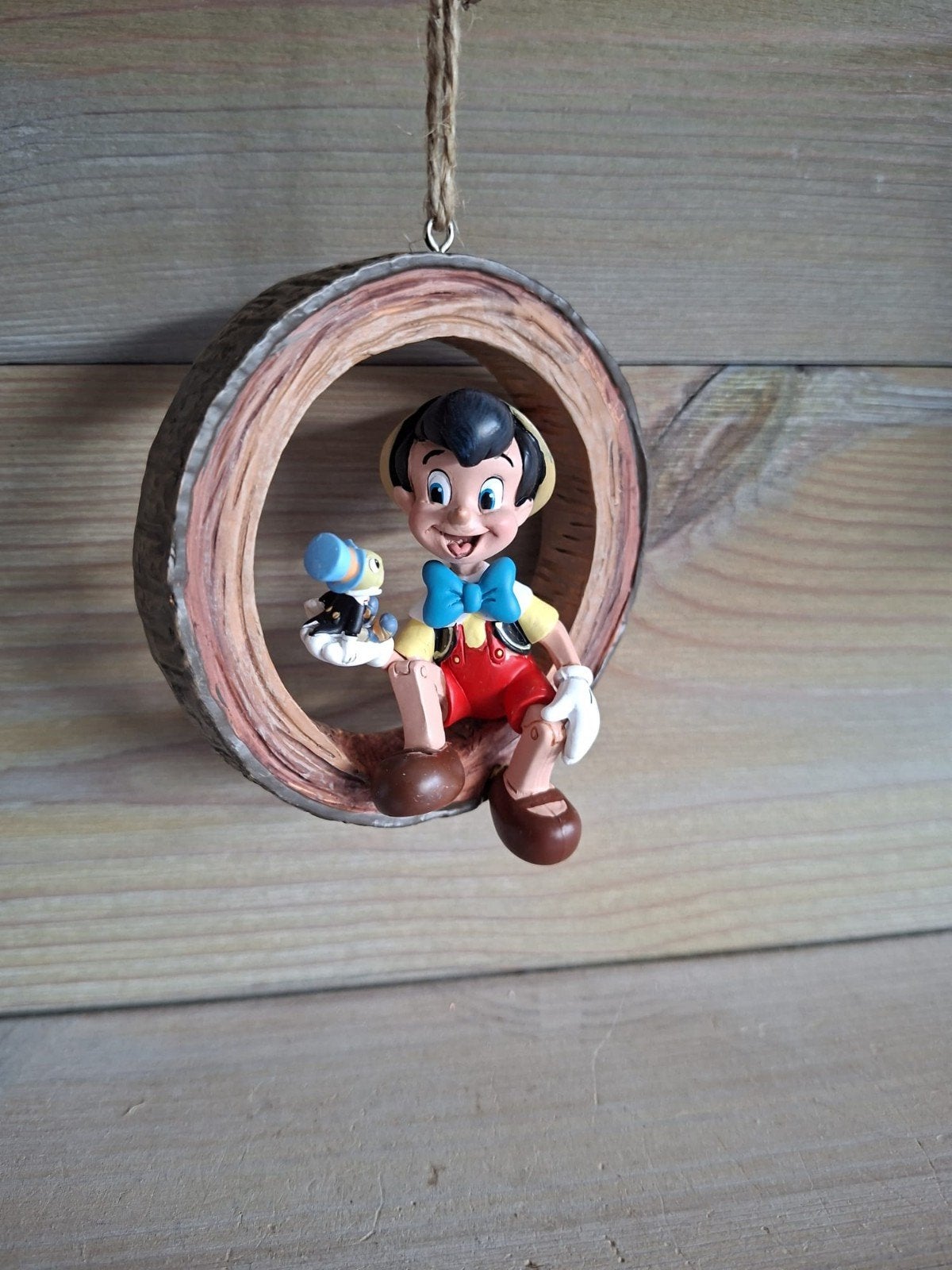Disney Pinokkio ornament, Ophalen of Verzenden, Overige figuren, Nieuw, Beeldje of Figuurtje
