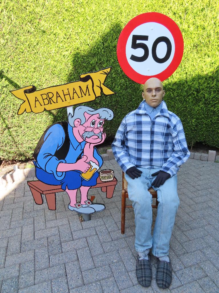 Abraham pop compleet gekleed, met pet of hoedje naar keuze., Ophalen, Nieuw, Abraham of Sarah