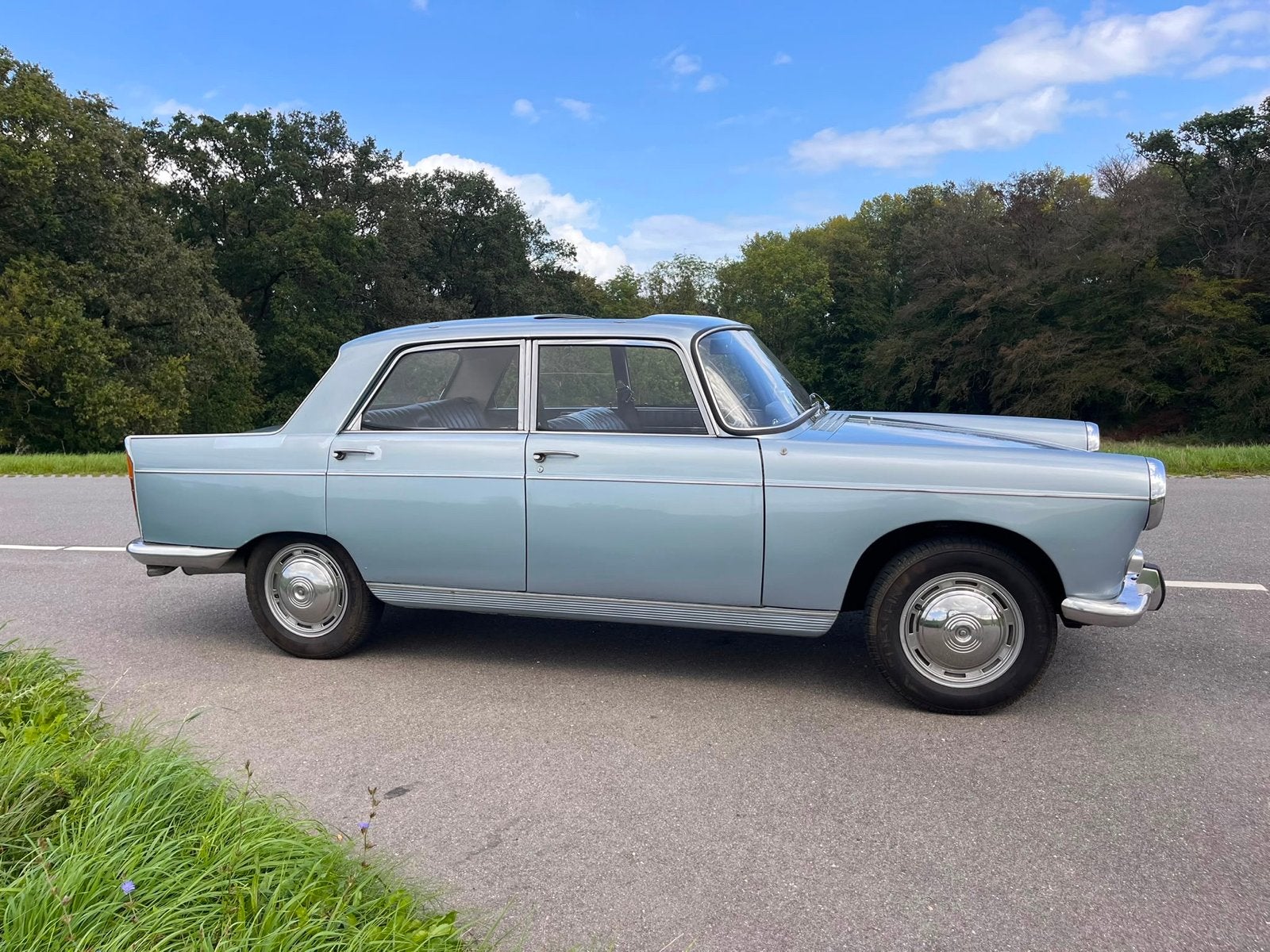 Peugeot 404 Injection 1966 Blauw, foto 6