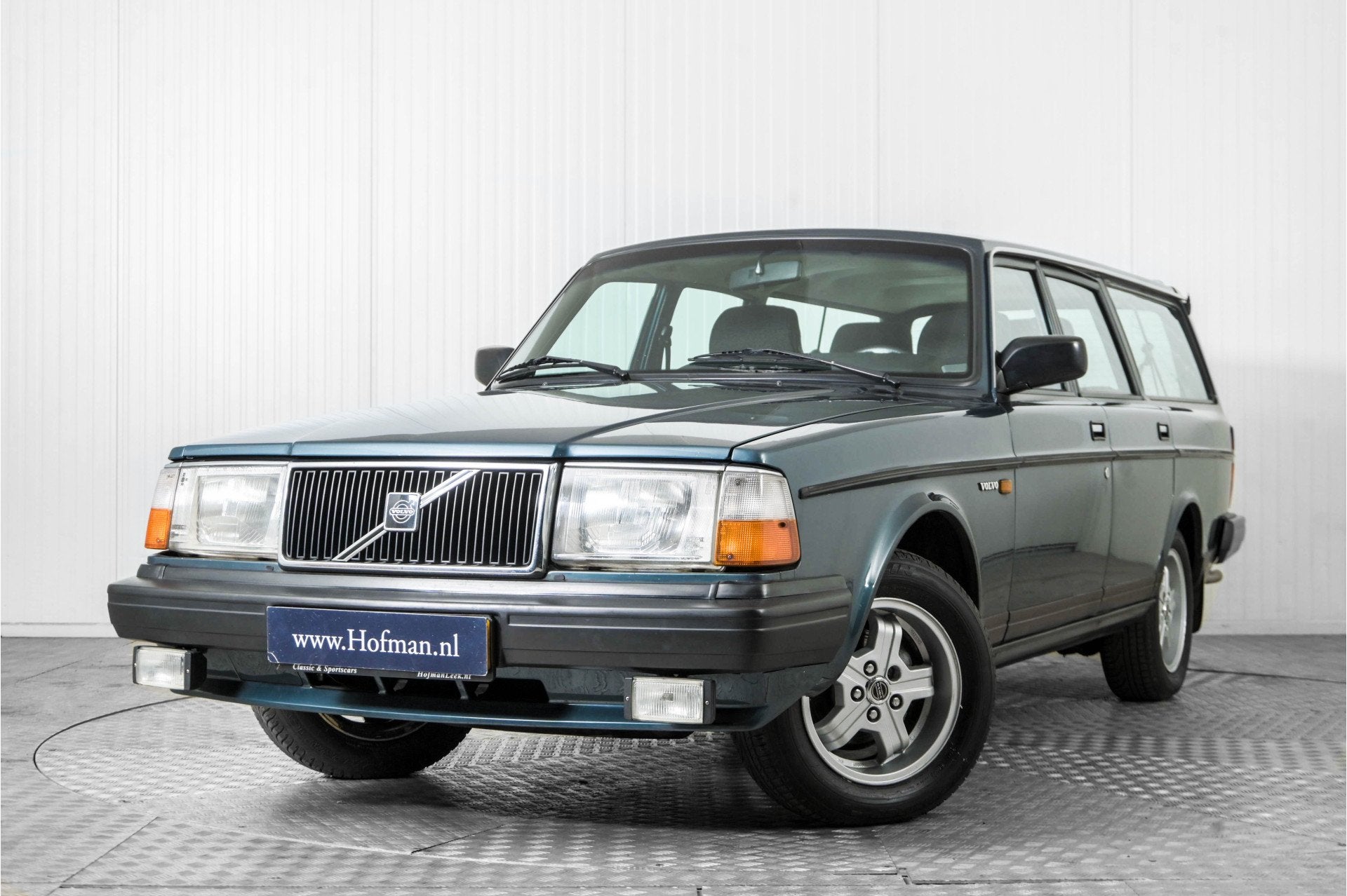 Volvo 240 2.3 DL (bj 1990), 1305 kg, Gebruikt, 4 cilinders, Blauw