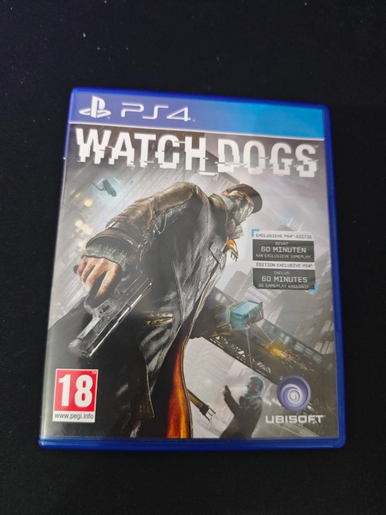 Watch Dogs, Spelcomputers en Games, Games | Sony PlayStation 4, Zo goed als nieuw, Avontuur en Actie, 1 speler, Vanaf 18 jaar