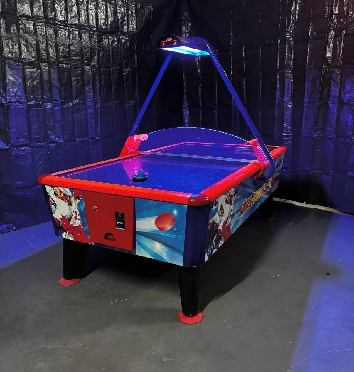 Airhockeytafel wik – goede staat, Sport en Fitness, Ophalen, Zo goed als nieuw, Pooltafel
