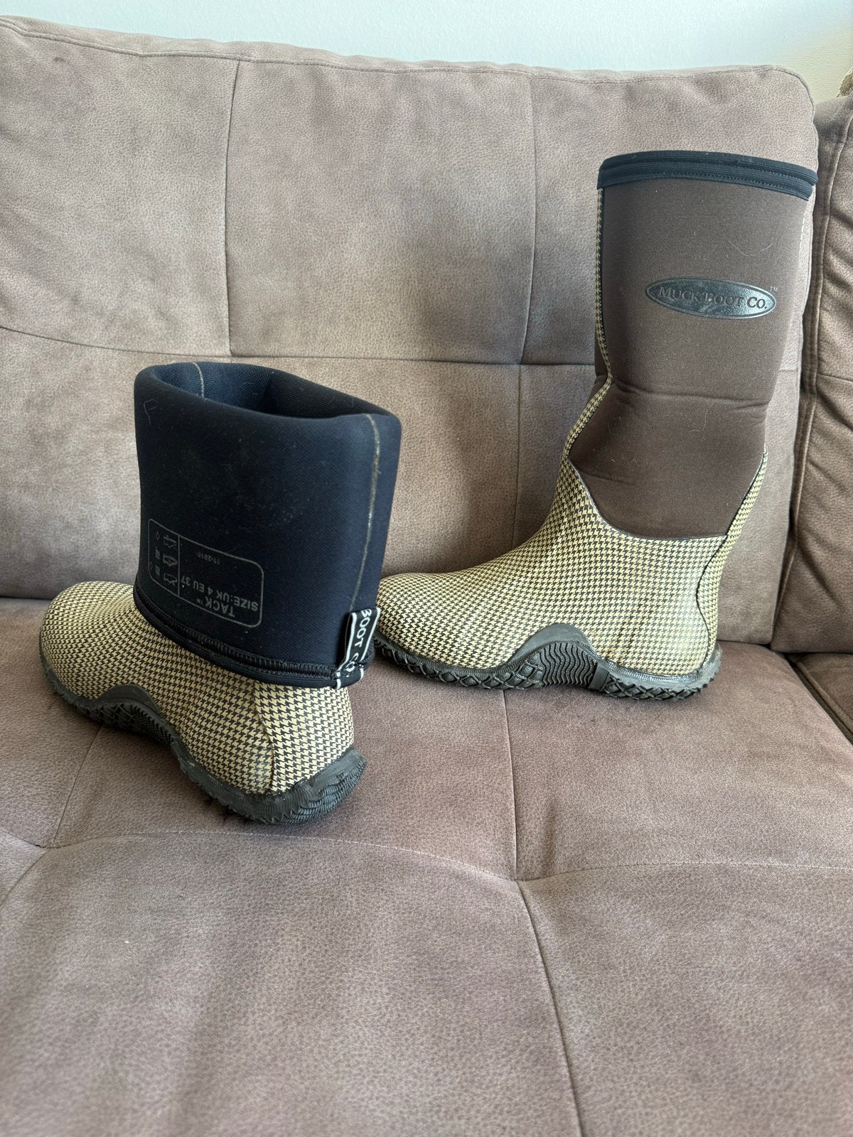 Muck Boot Co. Tack Laarzen - Maat UK 4 EU 37, Watersport en Boten, Watersportkleding, Ophalen of Verzenden, Gebruikt, Dame, Overige typen