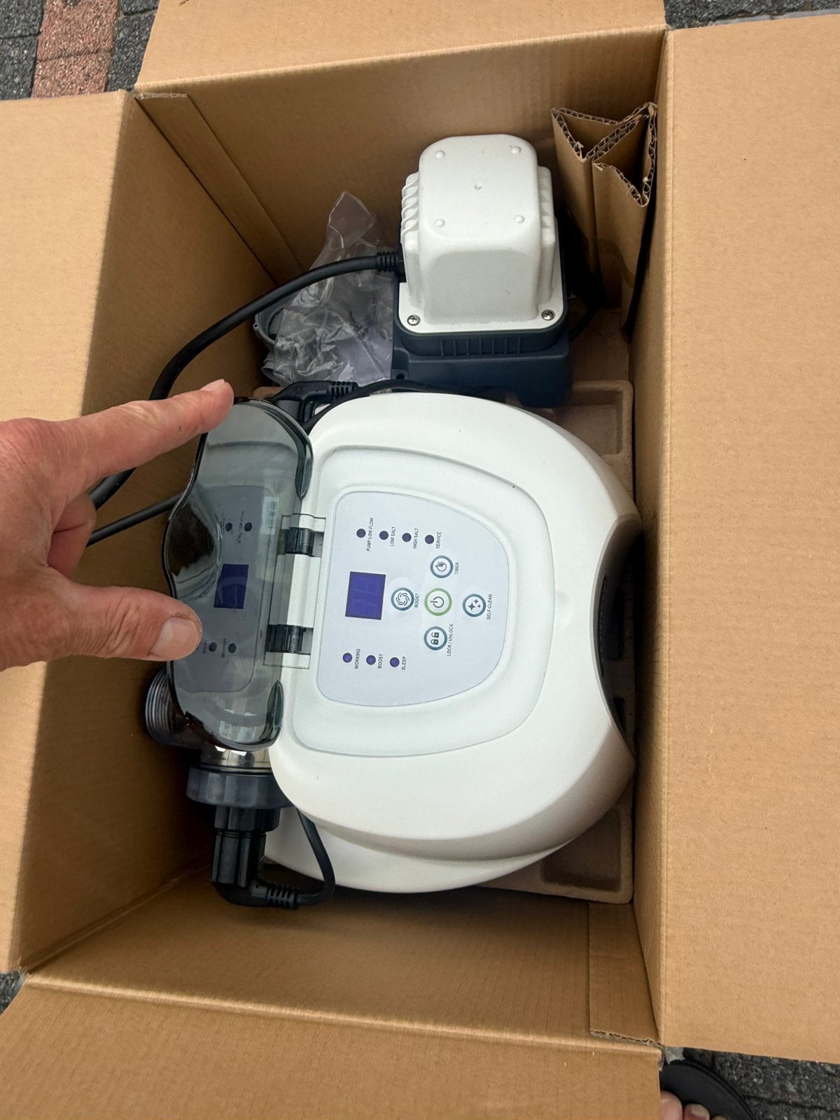 Ionisator intex chloormaker als nieuw voor  zout zwembad, Ophalen of Verzenden, Zo goed als nieuw