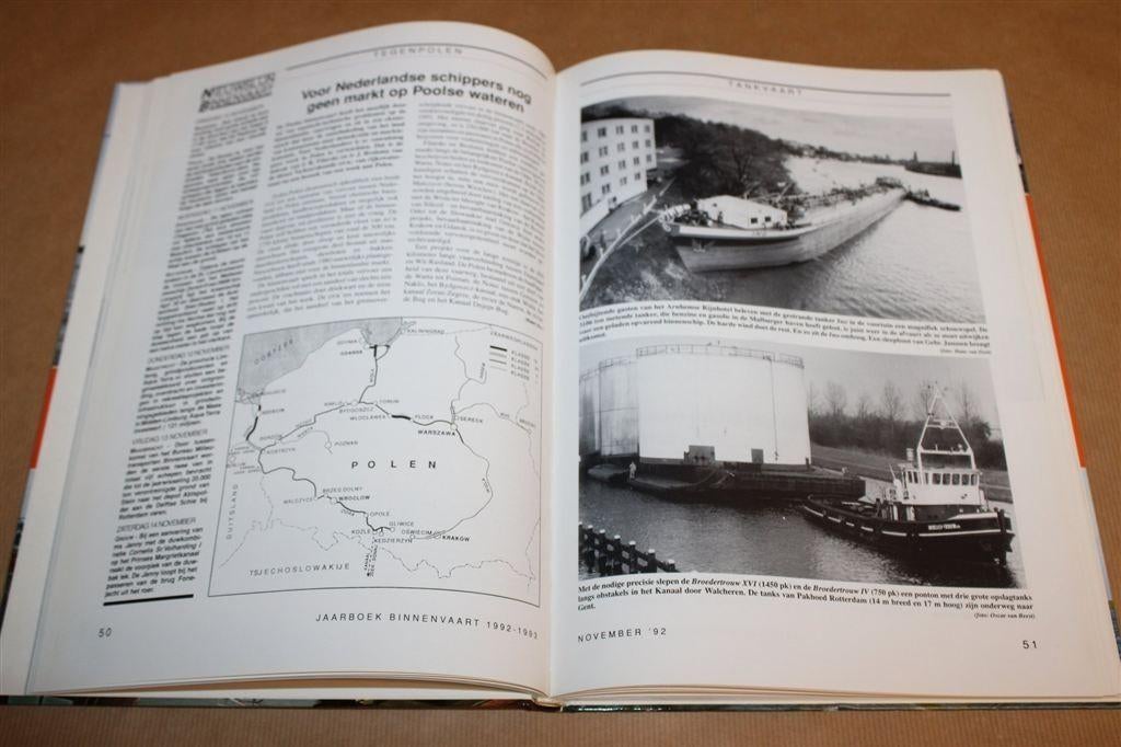 Jaarboek Binnenvaart 1993 — Dirk van der Meulen, Verzamelen, Scheepvaart, -, -, Ophalen of Verzenden, Zo goed als nieuw