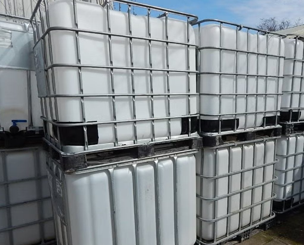 Lege IBC af te halen, 150 liter of meer, Ophalen, Gebruikt