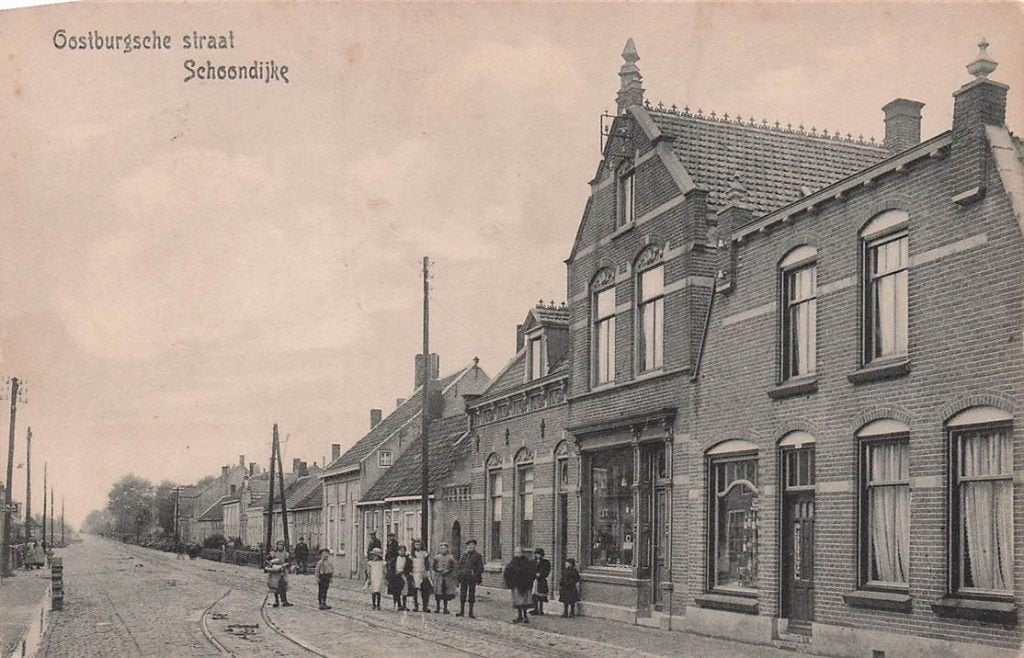 703-158-043 Oostburgsche Straat Schoondijke, Verzenden, Voor 1920, Zeeland