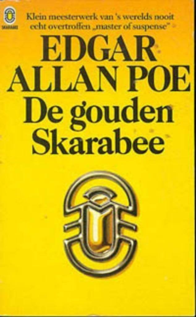 Edgar Allan Poe - De gouden Skarabee^^, Ophalen of Verzenden, Zo goed als nieuw, Edgar Allan Poe