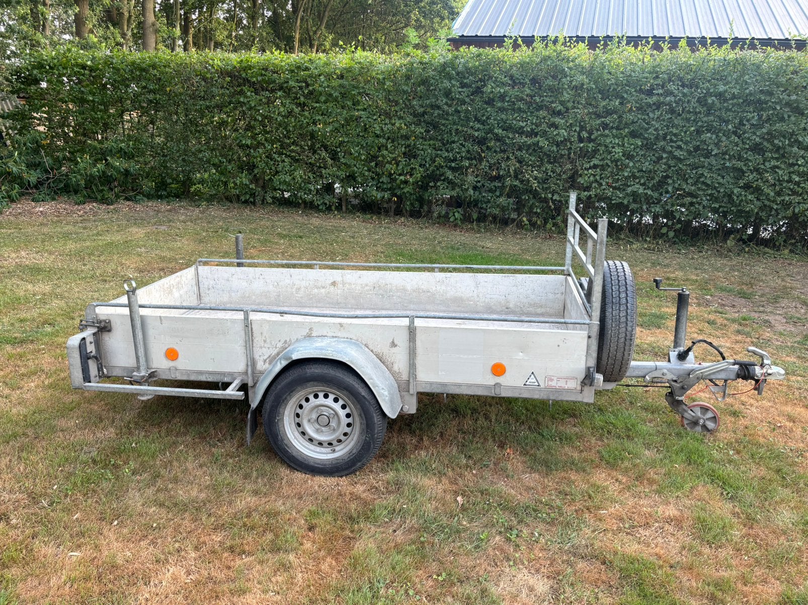 Aanhangwagen enkelas, Auto diversen, Aanhangers en Bagagewagens, Ophalen, Gebruikt