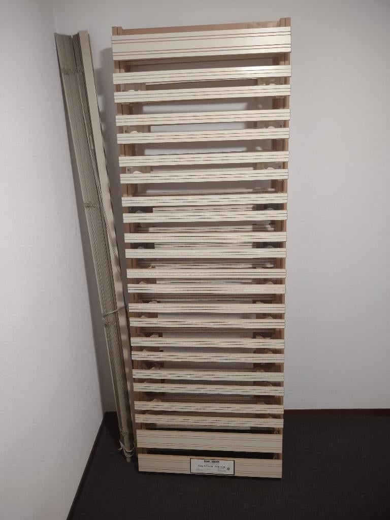 2 lattenbodems - bedbodems 80x200 cm, Huis en Inrichting, Ophalen, Gebruikt, Eenpersoons, 80 cm