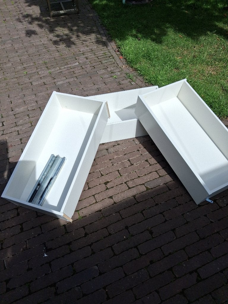 ikea pax lades 4 stuks 75x35, Gebruikt, 200 cm of meer, 25 tot 50 cm, 50 tot 100 cm