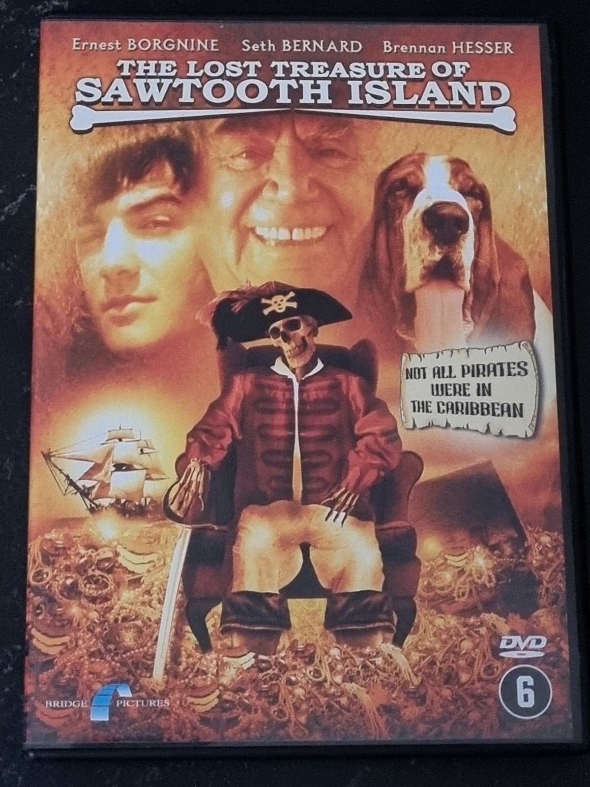 The Lost Treasure of Sawtooth Island DVD - Ernest Borgnine, Engels, Nederlands, Ophalen of Verzenden, Zo goed als nieuw