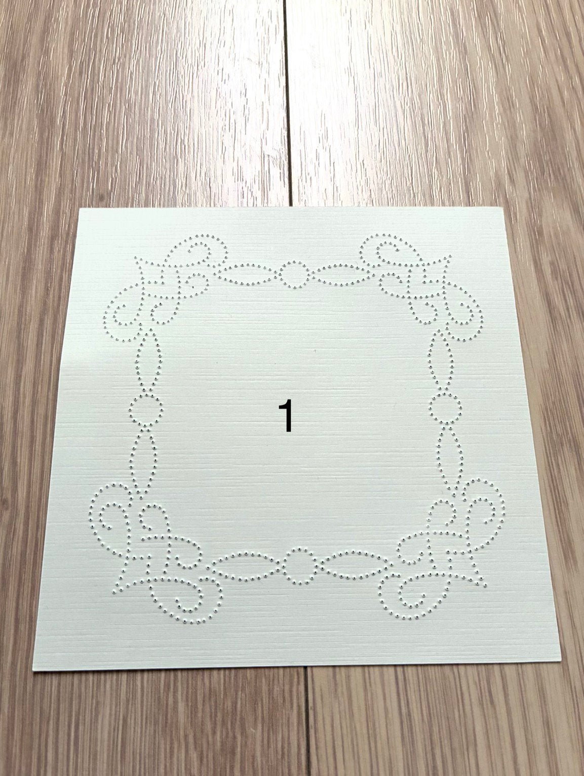 20 verschillende borduurkaarten, voor geprikt, Ophalen, Zo goed als nieuw, Blanco kaart of Basiskaart