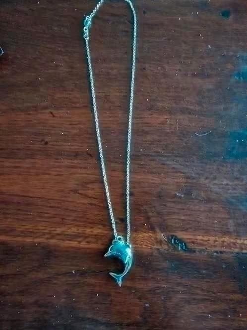 Sterling Zilver 925 Ketting met Dolfijn Hanger, Ophalen of Verzenden, Nieuw, Zilver, Zilver