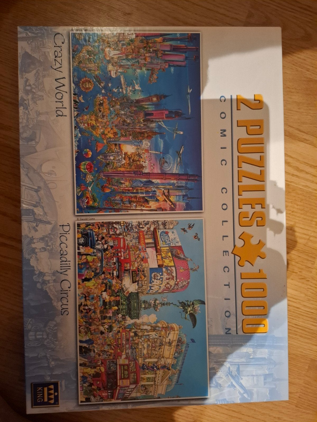 King Comic Collection Puzzel 1000 stukjes - Cruise, Ophalen, 500 t/m 1500 stukjes, Gebruikt, Legpuzzel