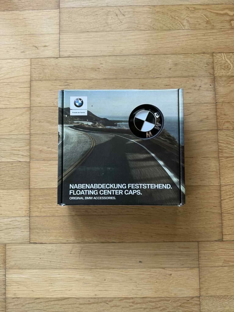 4 stuks 68mm BMW Floating wielnaafdoppen, Verzenden, Nieuw