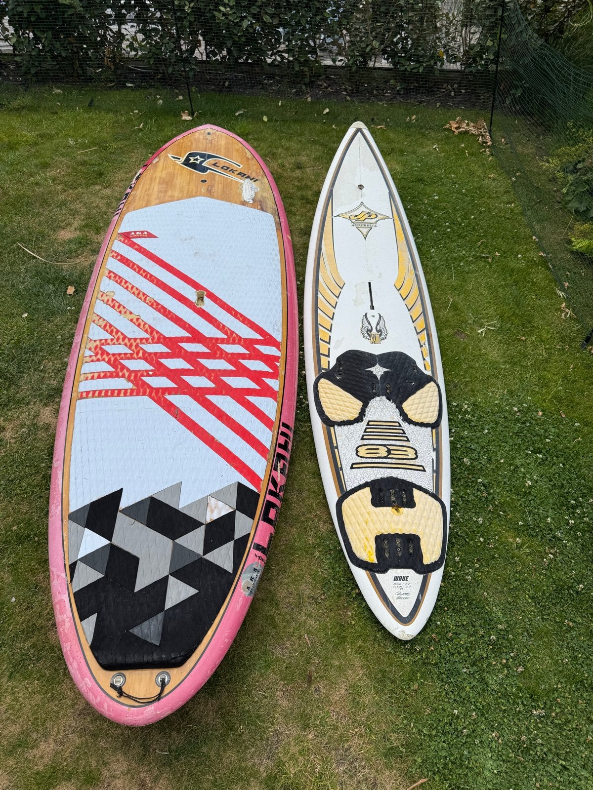 Lokahi SUP en JP Australia windsurfboard, Ophalen, Gebruikt, Overige typen, Met vinnen