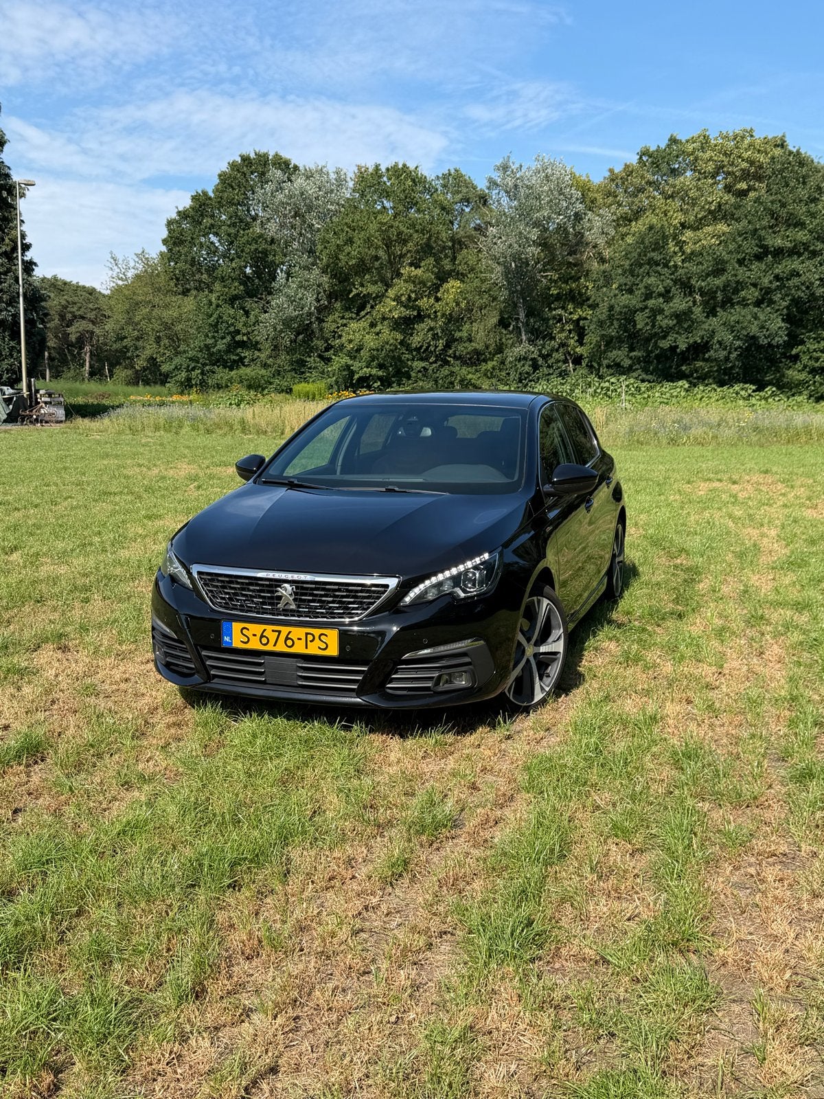 Peugeot 308gt 1.2 thp 130pk Aut. 2019 Zwart, Auto's, Peugeot, Voorwielaandrijving, Zwart, 1199 cc, 610 kg