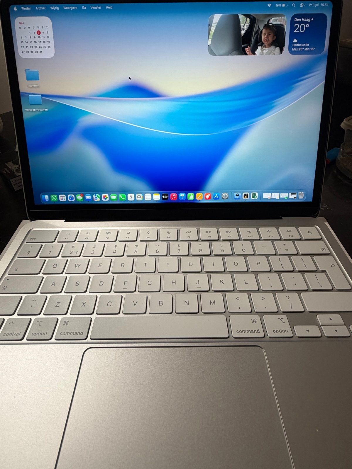 MacBook Neo 13 inch, 256 GB, nieuw 5 weken oud met factuur., Computers en Software, Apple Macbooks, Ophalen, Qwerty, 13 inch, Zo goed als nieuw