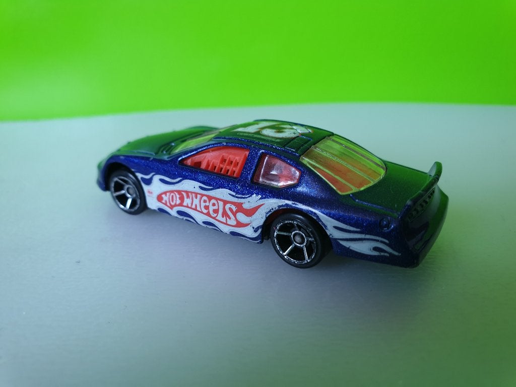 Hotwheels - Dodge Charger Stock Car [blauw] 1/64, Ophalen of Verzenden, Gebruikt, Auto