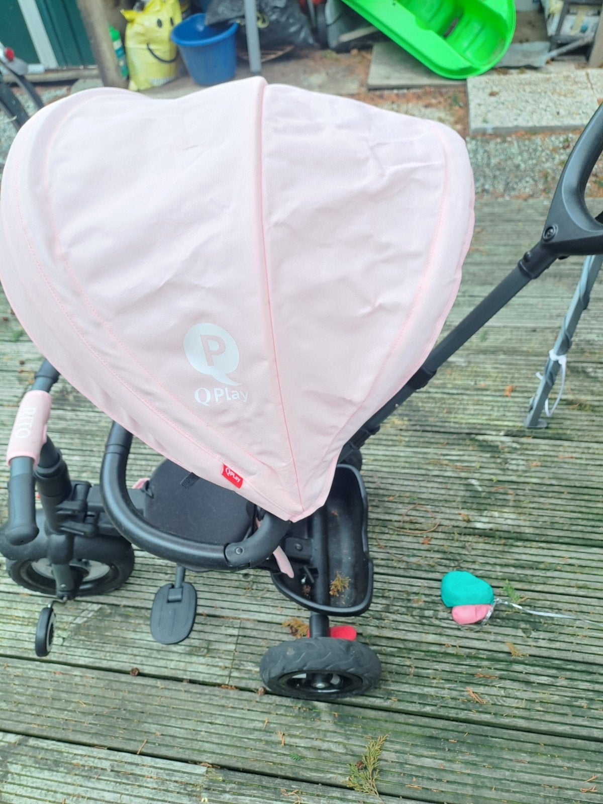 Kinder fiets peuter vanaf 1 jaar, Ophalen