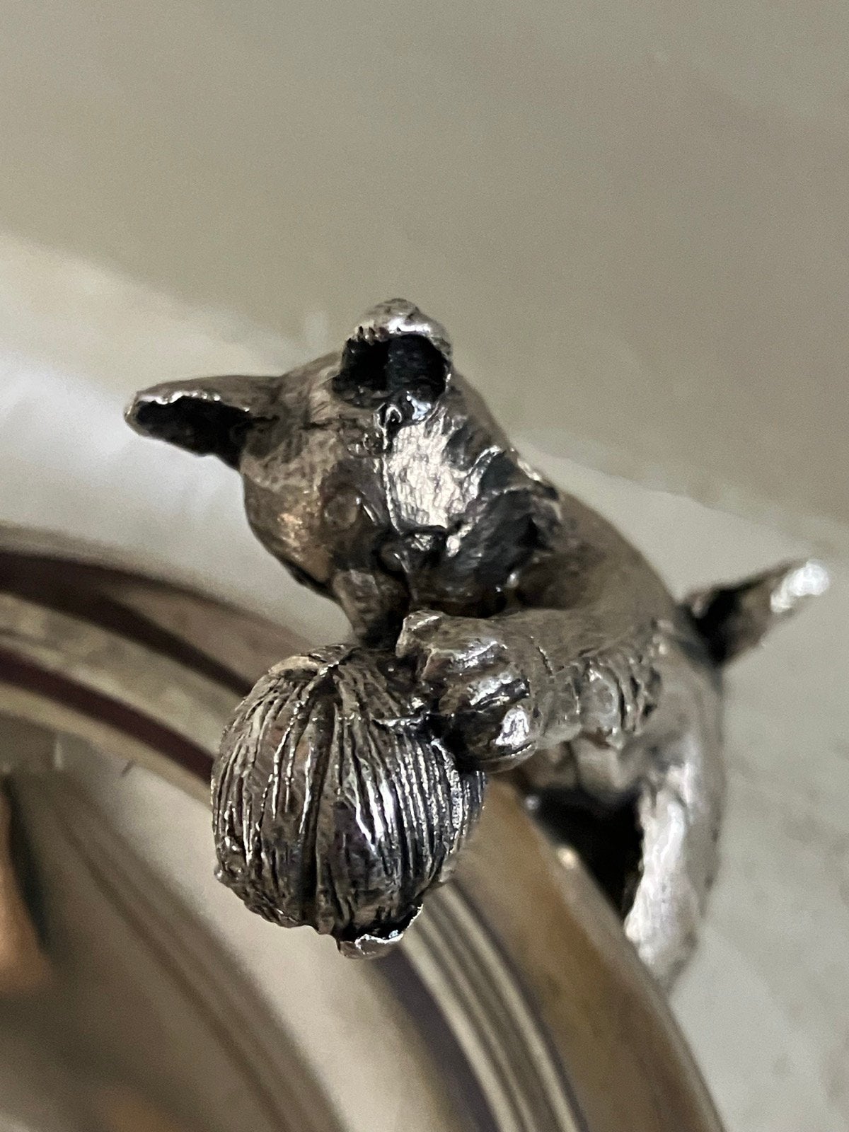 Verzilverd bobonschaaltje, Ophalen of Verzenden, Zilver