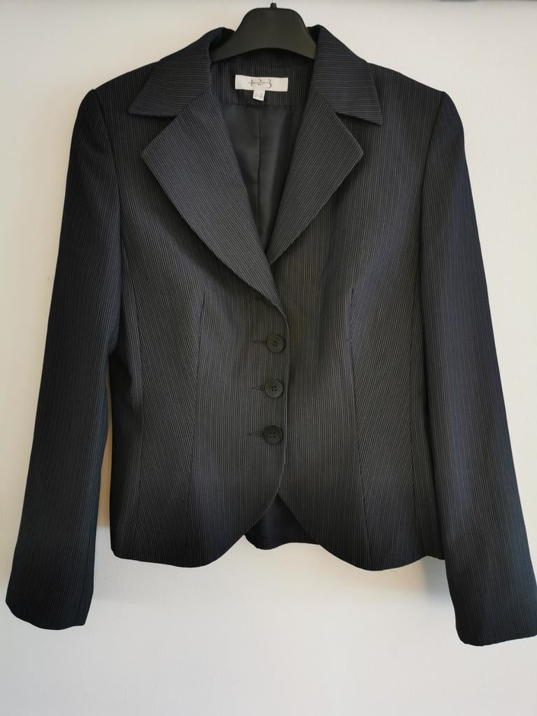 Krijtstreep blazer mt.40, Maat 38/40 (M), Overige kleuren, Verzenden, Zo goed als nieuw