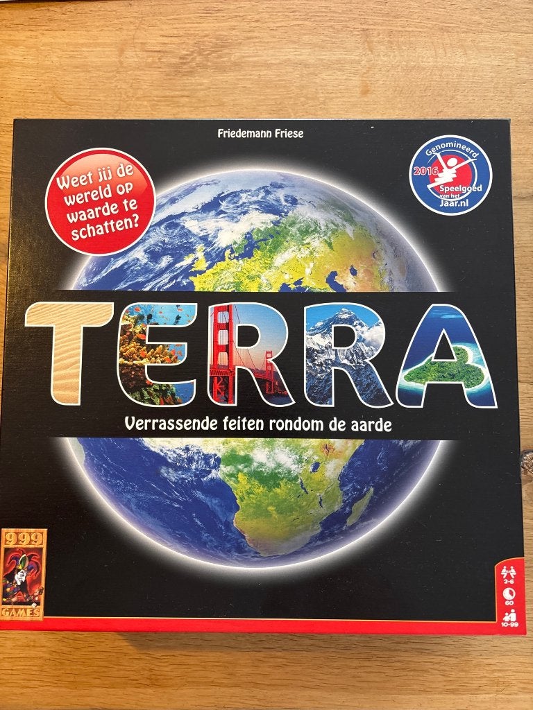 Terra (nieuw), Vijf spelers of meer, Ophalen of Verzenden, Nieuw, 999 Games