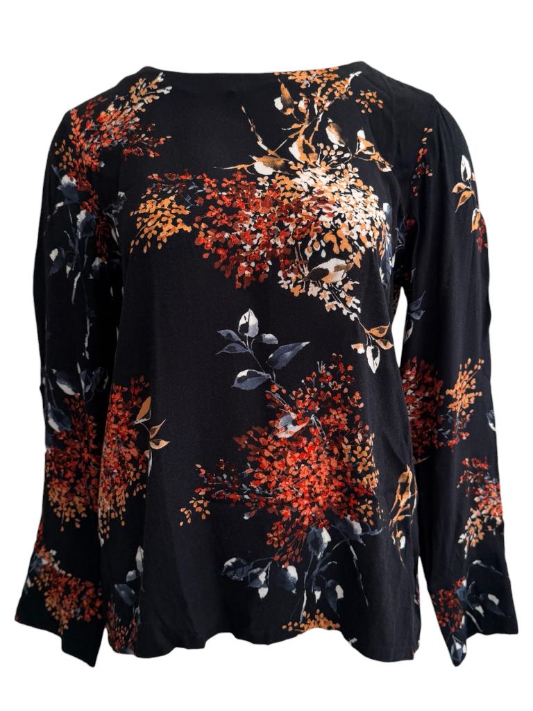Anna van Toor shirt lange mouw M, Kleding | Dames, T-shirts, Maat 38/40 (M), Zwart, Ophalen of Verzenden, Zo goed als nieuw
