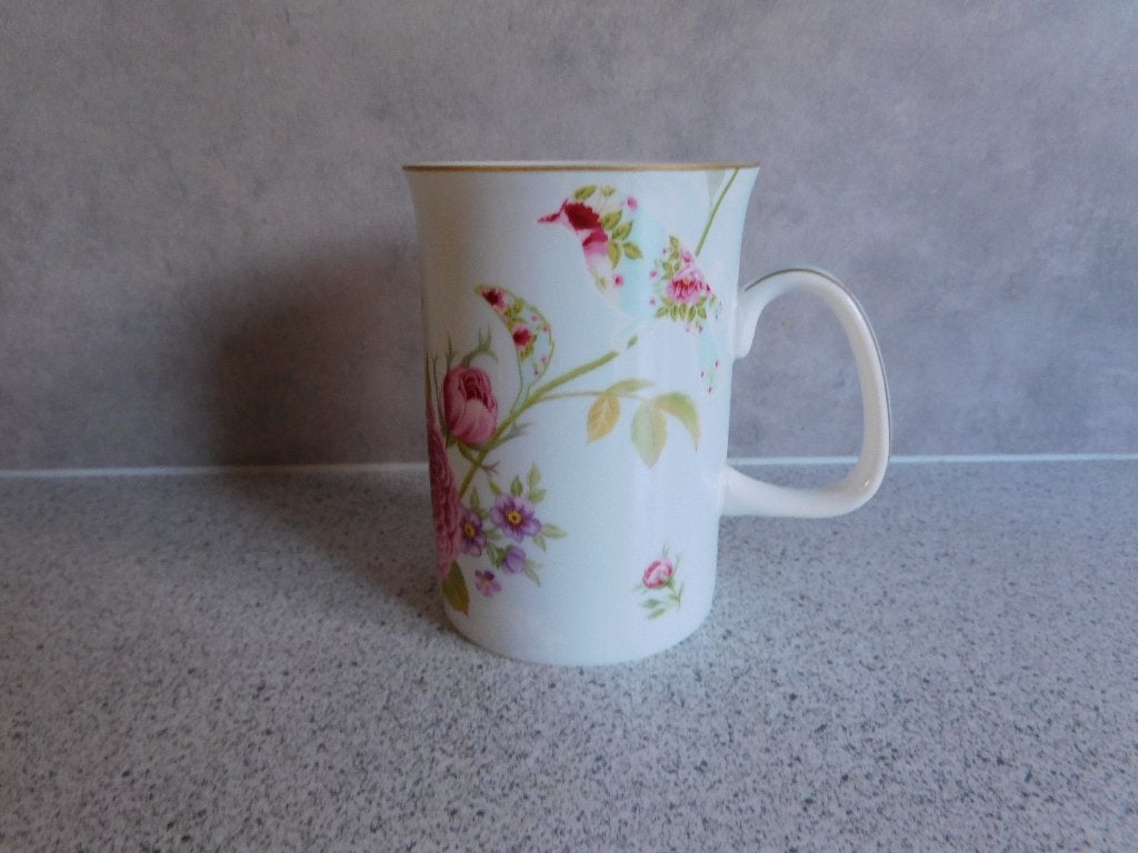 Mok Pioen Sweet Roses, Huis en Inrichting, Ophalen of Verzenden, Zo goed als nieuw, Overige stijlen, Kop(pen) en/of Schotel(s)