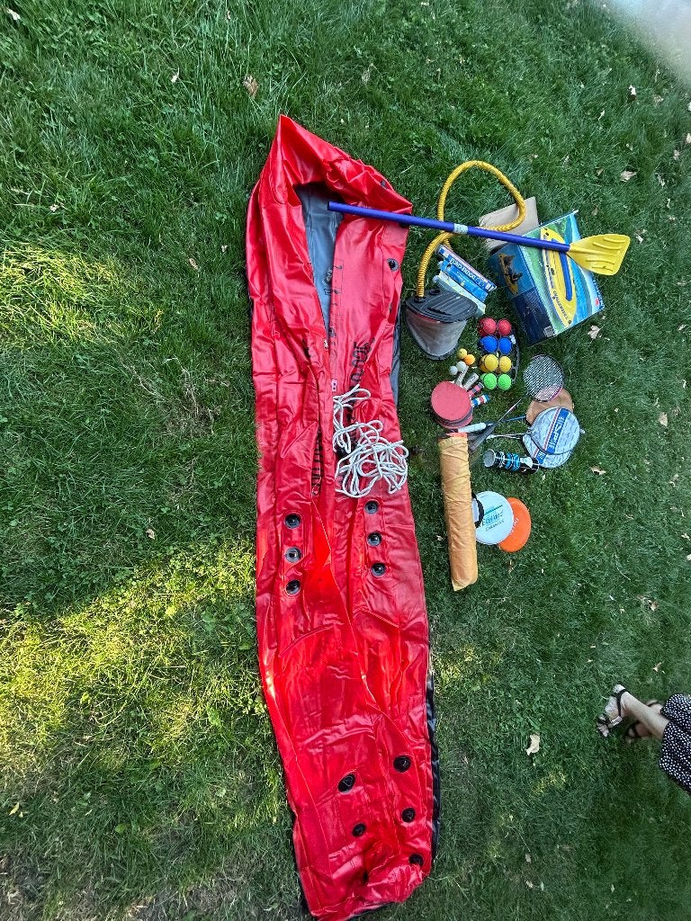 Buitenvermaak voor de camping of aan het water, Ophalen, Gebruikt