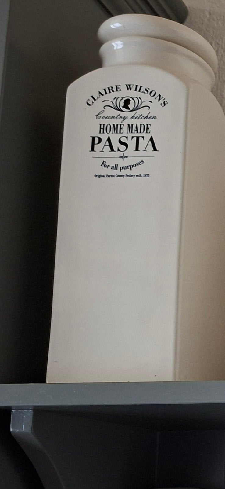 Claire Wilson's Home Made Pasta Voorraadpot, Huis en Inrichting, Ophalen of Verzenden