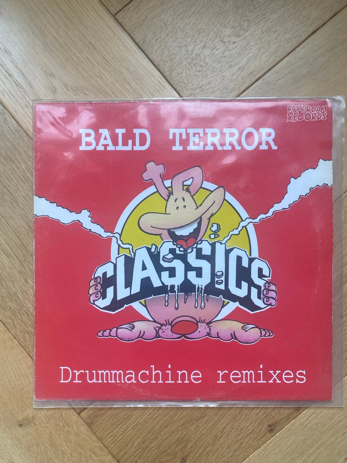 Bald Terror - Classics (Drummachine remixes) 12 inch vinyl, Gebruikt, 1990 - 1999, Originele persing, Ophalen of Verzenden