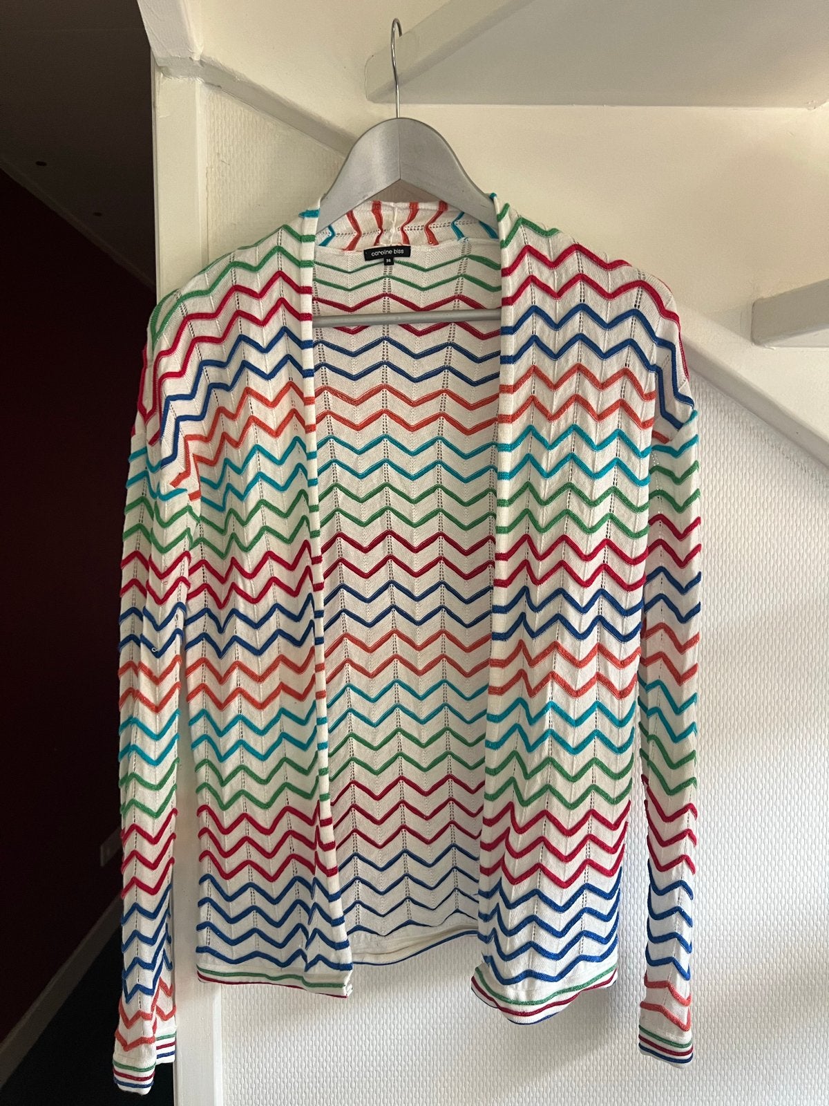 Caroline Biss Vest met Zigzagpatroon - Maat 36, Ophalen of Verzenden, Zo goed als nieuw, Maat 36 (S), Meerkleurig
