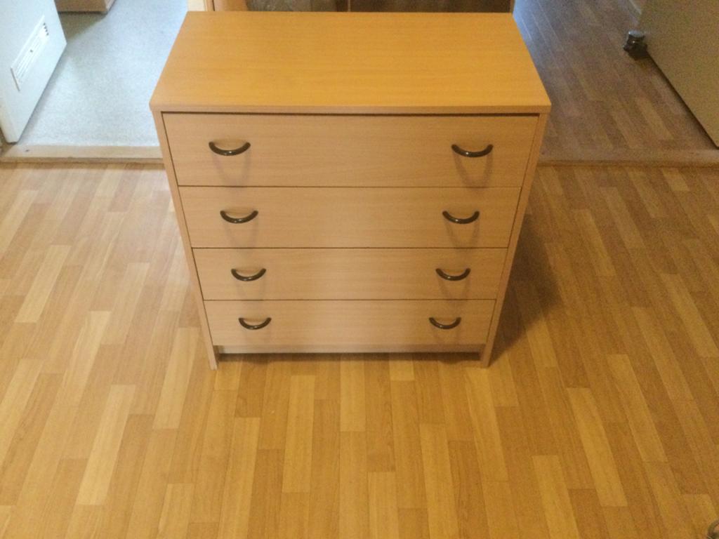 Beuken ladekastje., Ophalen, Gebruikt