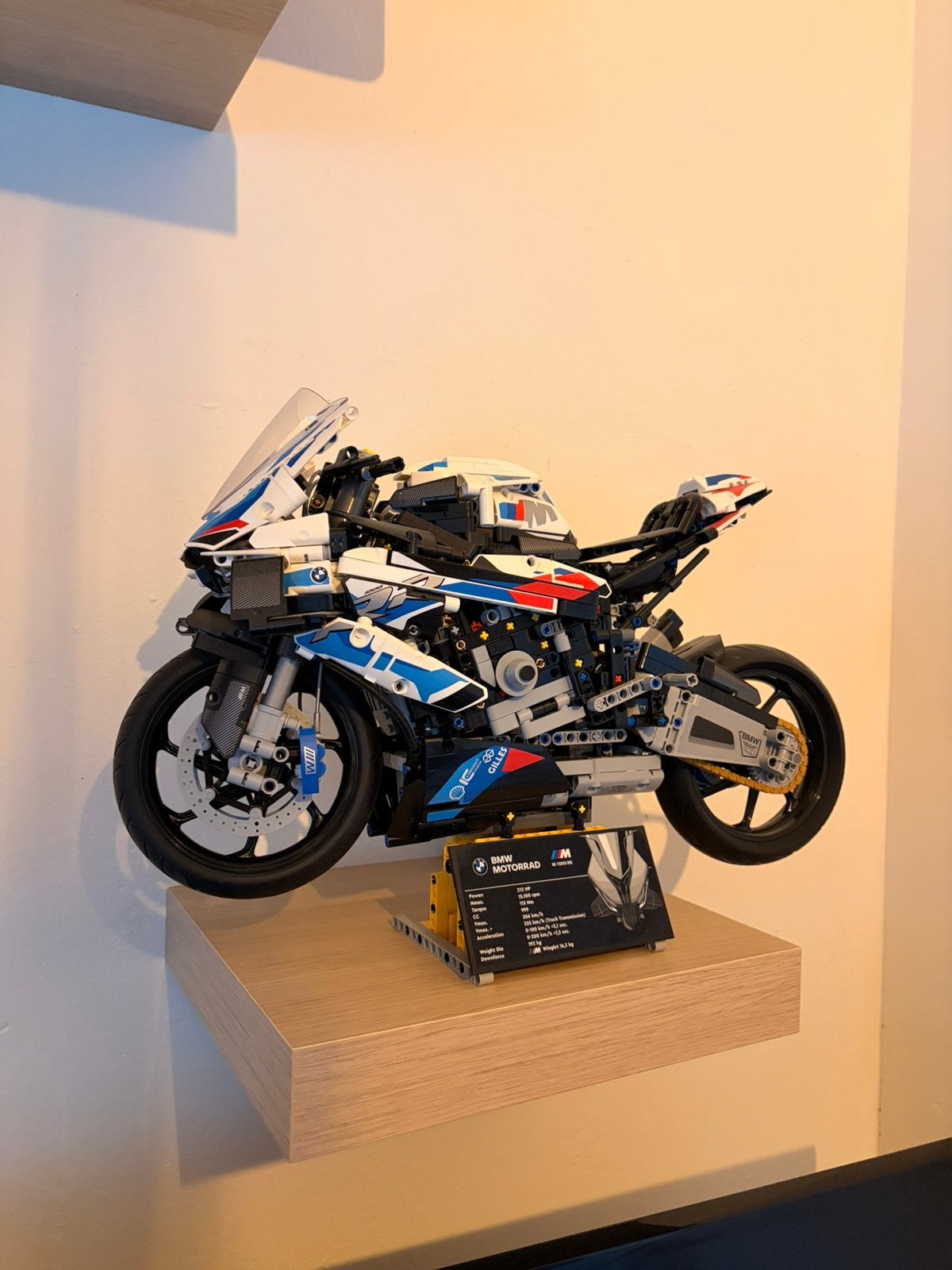 Lego - 42130 - BMW M 1000 RR, Ophalen of Verzenden, Zo goed als nieuw