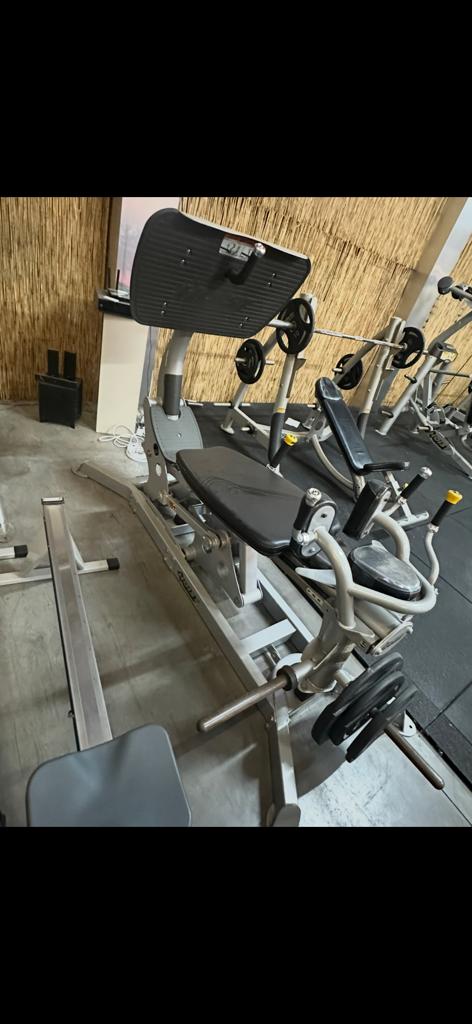Fitness merk Hoist Roc-it Plate loaded Legpress, Sport en Fitness, Ophalen, Zo goed als nieuw, Overige typen