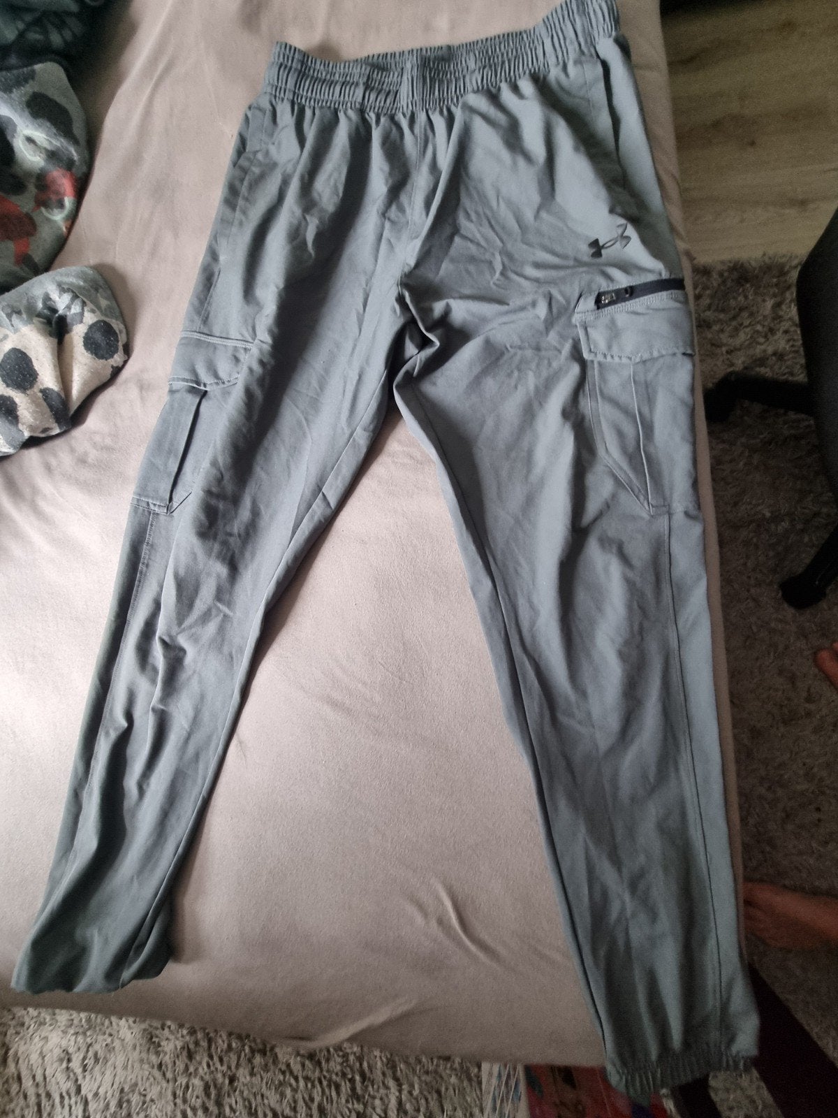 Under Armour Broek Maat L Dunne Stof, Kleding | Heren, Overige jeansmaten, Under Armour, Ophalen of Verzenden, Grijs