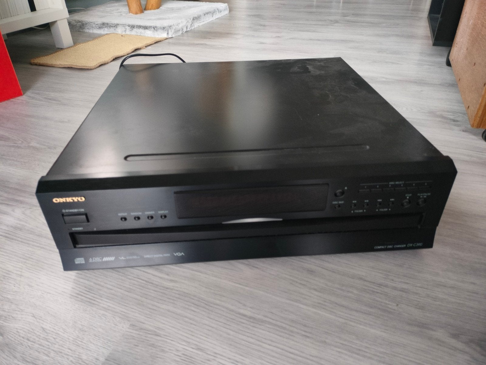 Onkyo DX-C390 cd-wisselaar voor 6 cd's, Audio, Tv en Foto, Ophalen, Zo goed als nieuw, Overige merken, Wisselaar
