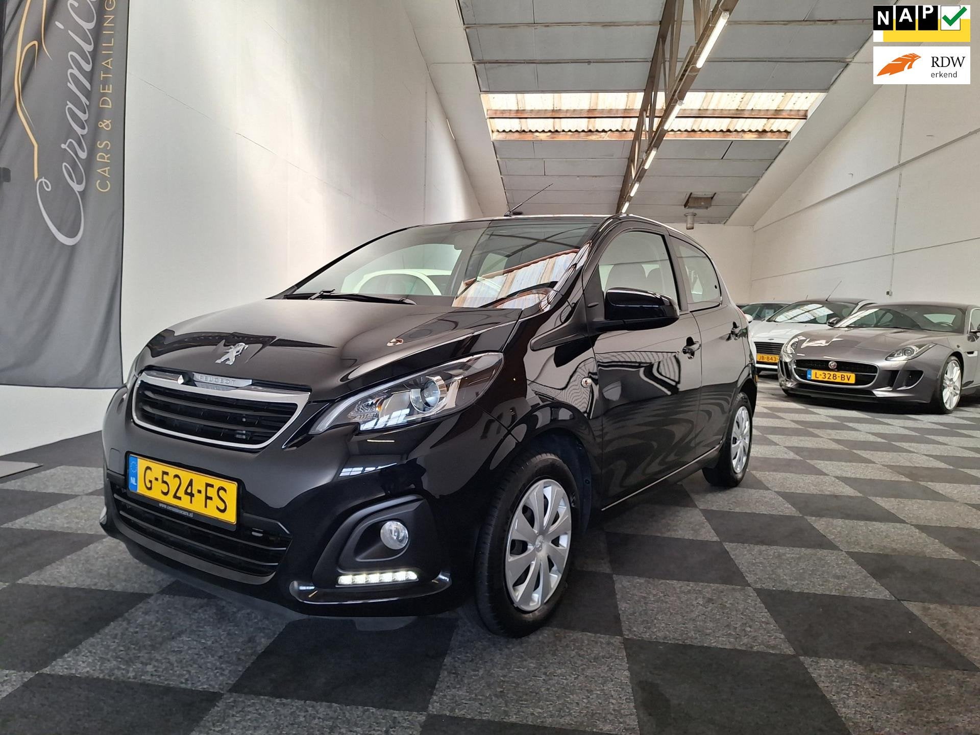 Peugeot 108 2019. Active. MET SLECHTS 59.000 km NAP., Auto's, Peugeot, Voorwielaandrijving, Stof, Gebruikt, Euro 6