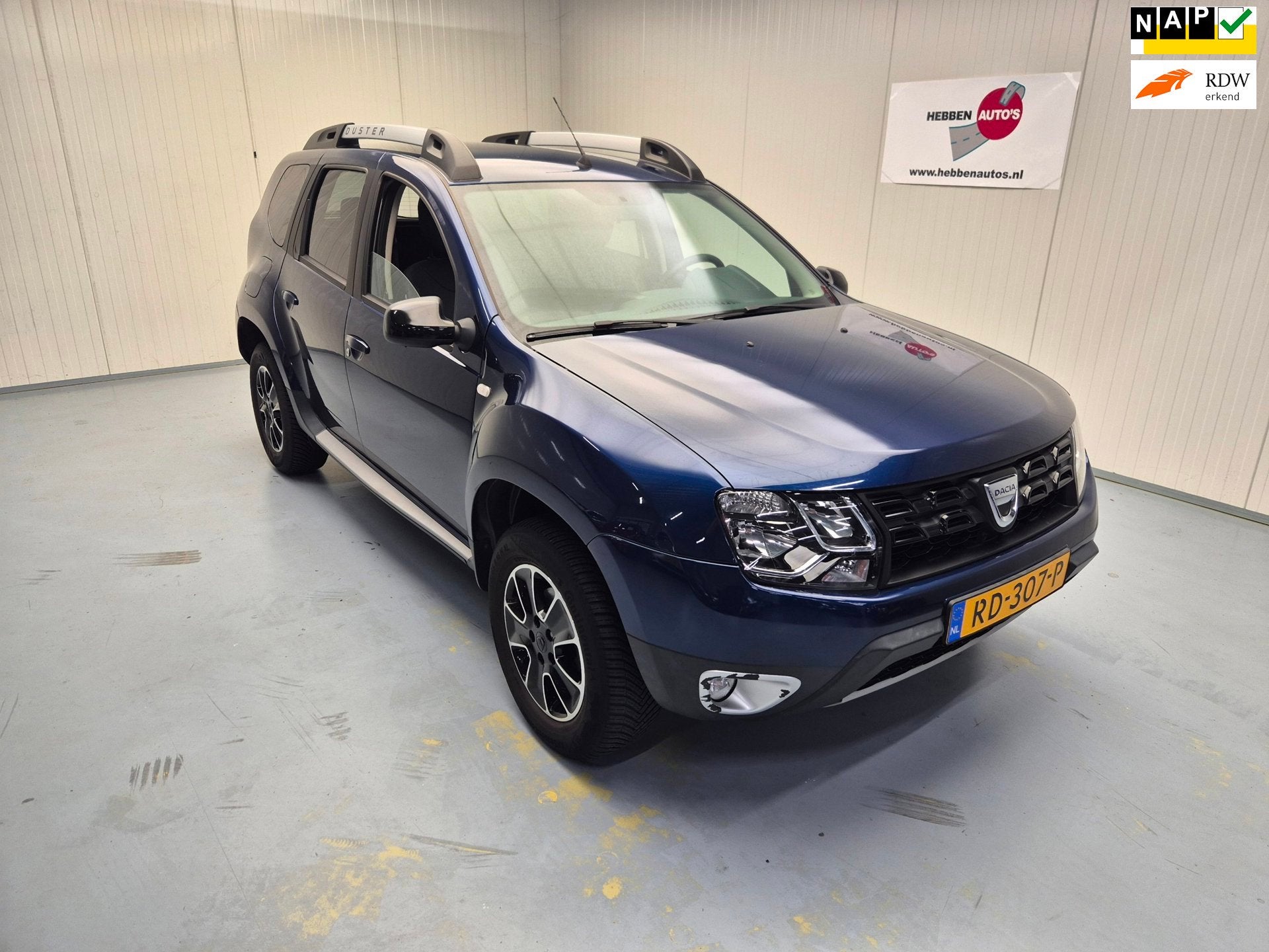 Dacia Duster 1.2 TCe 4x2 Blackshadow Navi Airco Cruise Contr, Auto's, Dacia, Voorwielaandrijving, Dealer onderhouden, 125 pk, Gebruikt