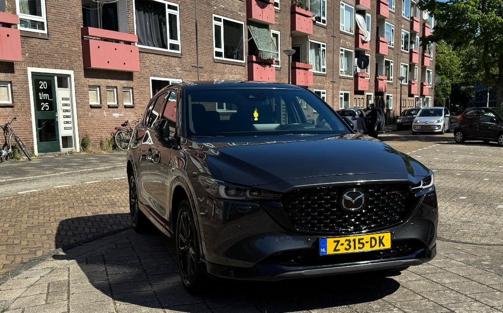 Mazda CX-5 2.0 Skyactiv-G Homura/360 Cam/Bose/Head-up/Autom, Auto's, 164 pk, Zwart, 4 cilinders, 2000 kg