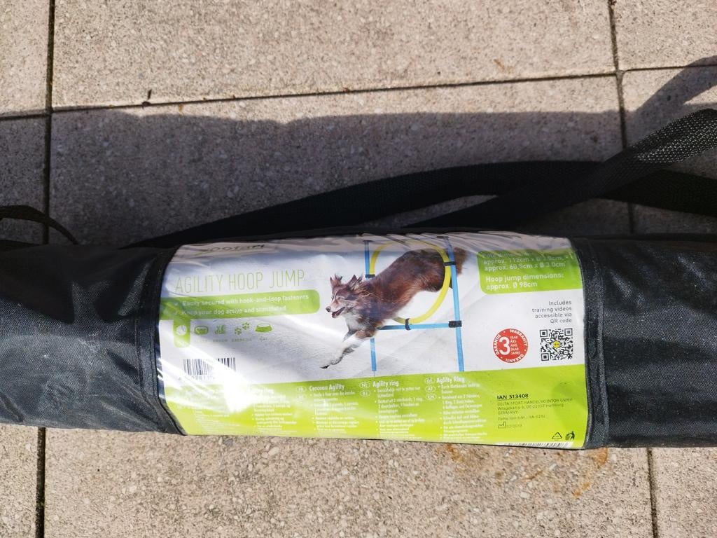 Spring hoepel hond, Ophalen, Nieuw, Behendigheidspeelgoed